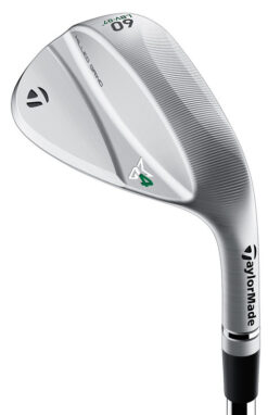 TaylorMade Golf MG4 Chrome Wedge – Chrome finish golf wedge with precision grooves and cavity back design