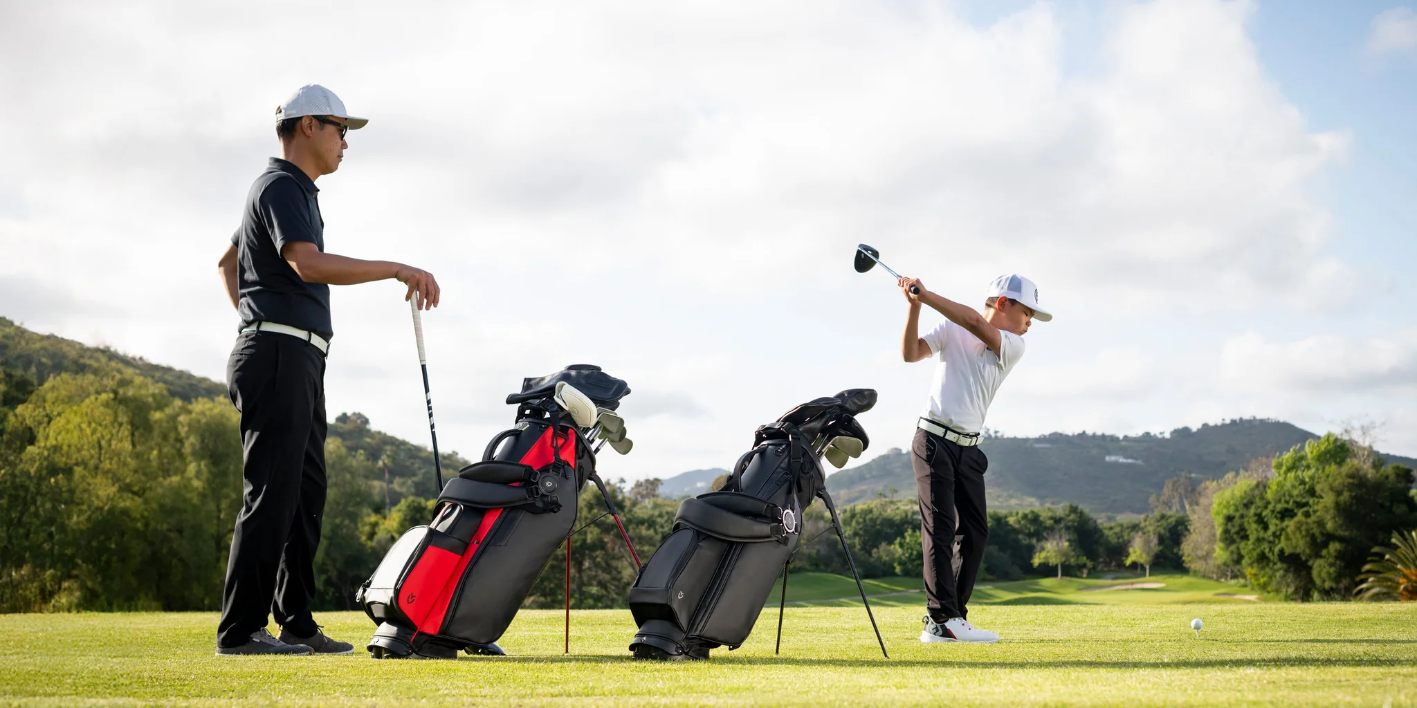 golf clubs and sets